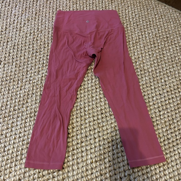 Lululemon Align Crop Leggings Size 6 - Picture 3 of 6